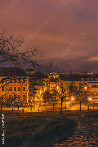 night Prague