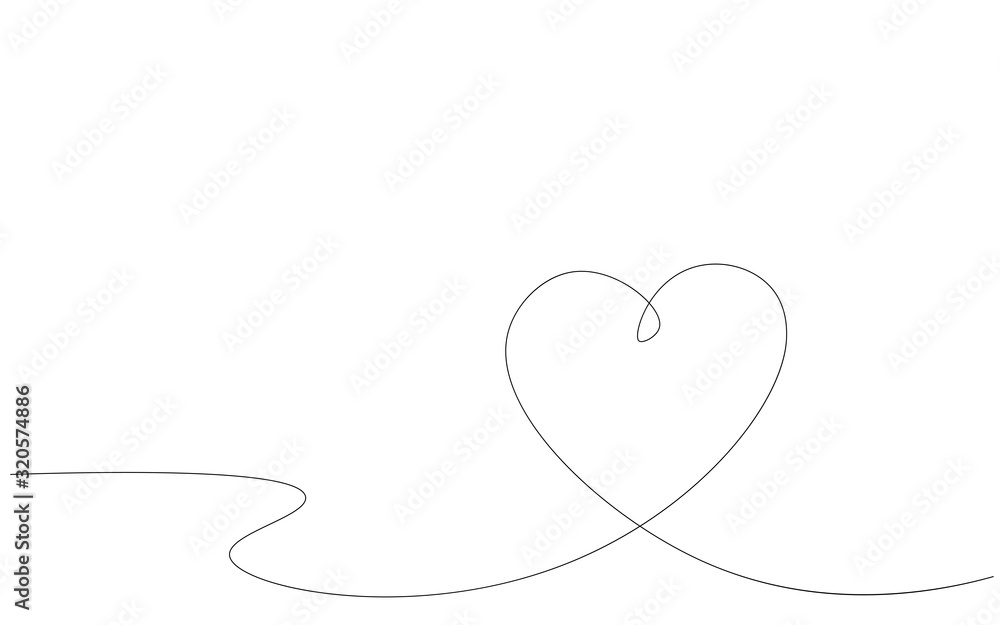 Valentines day background love design. Vector illustration