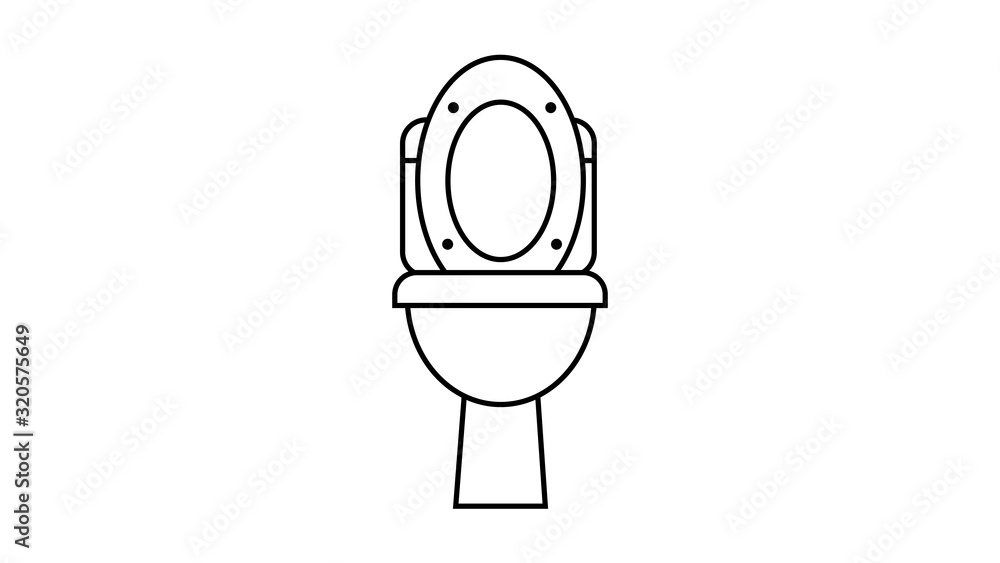 Toilet Icon. Professional, pixel perfect icons Toilet Icon. Professional, pixel perfect icons