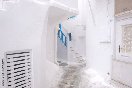 Fototapeta Naklejka Na Ścianę i Meble -  ミコノス島の風景