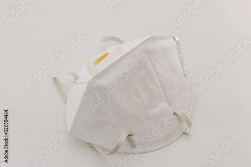 Protection respirator for Filter N95 face mask,safeguard on white background