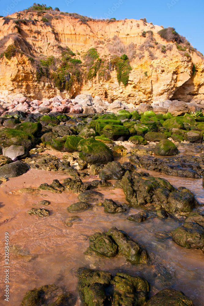 Praia de Falesia in Algarve, Portugal.