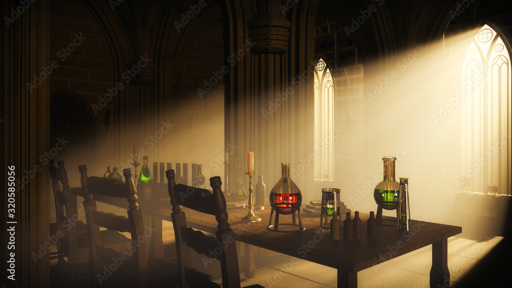 Secret Laboratory Stock Illustration | Adobe Stock