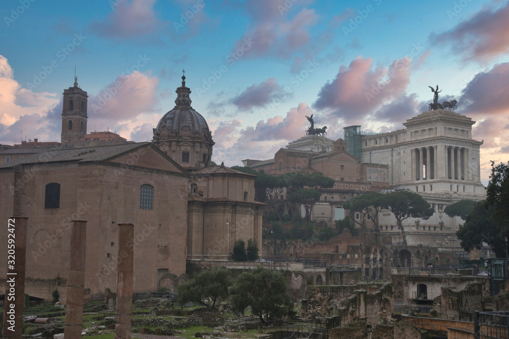 Obraz premium Roman Forum