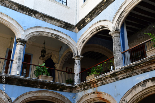 San Francisco de Campeche; United Mexican States - may 18 2018 : picturesque old city photo