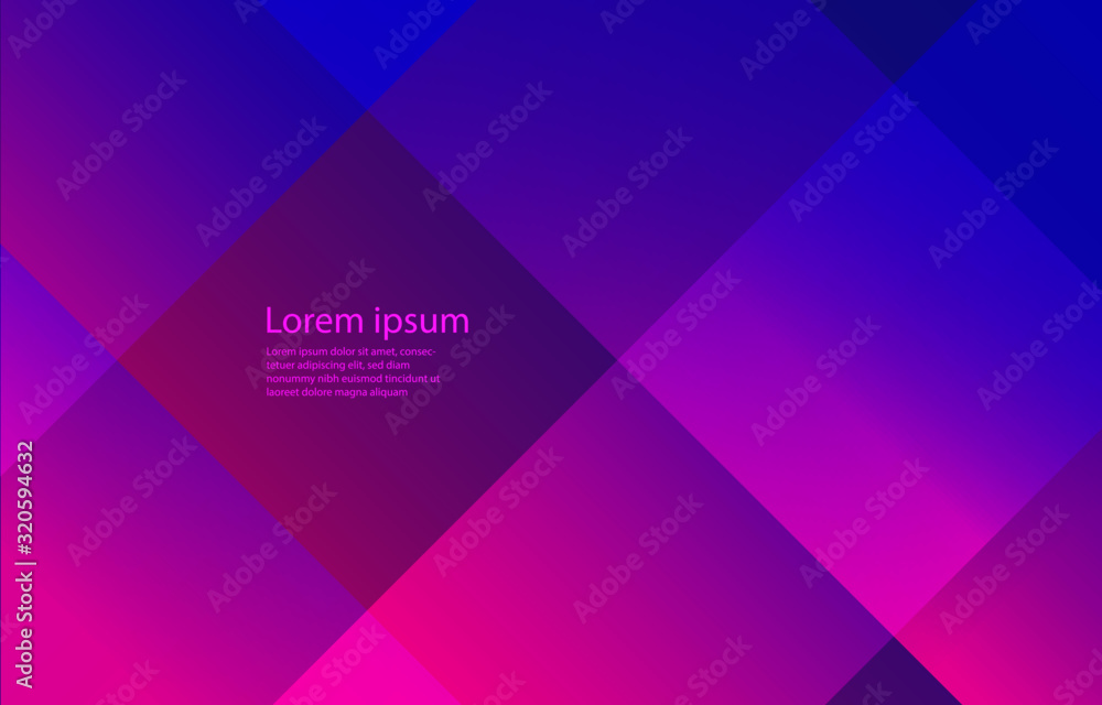Square graphic, abstract gradation on a classic blue and Fluorescent pink background with copy space. card. Poster. elements design for presentation background. Square graphic, abstract gradation on a classic blue and Fluorescent pink background with copy space. card. Poster. elements design for presentation background.