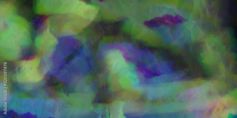 corrupted abstract colorful grunge lights background texture with dim gray, dark sea green and very dark blue colors