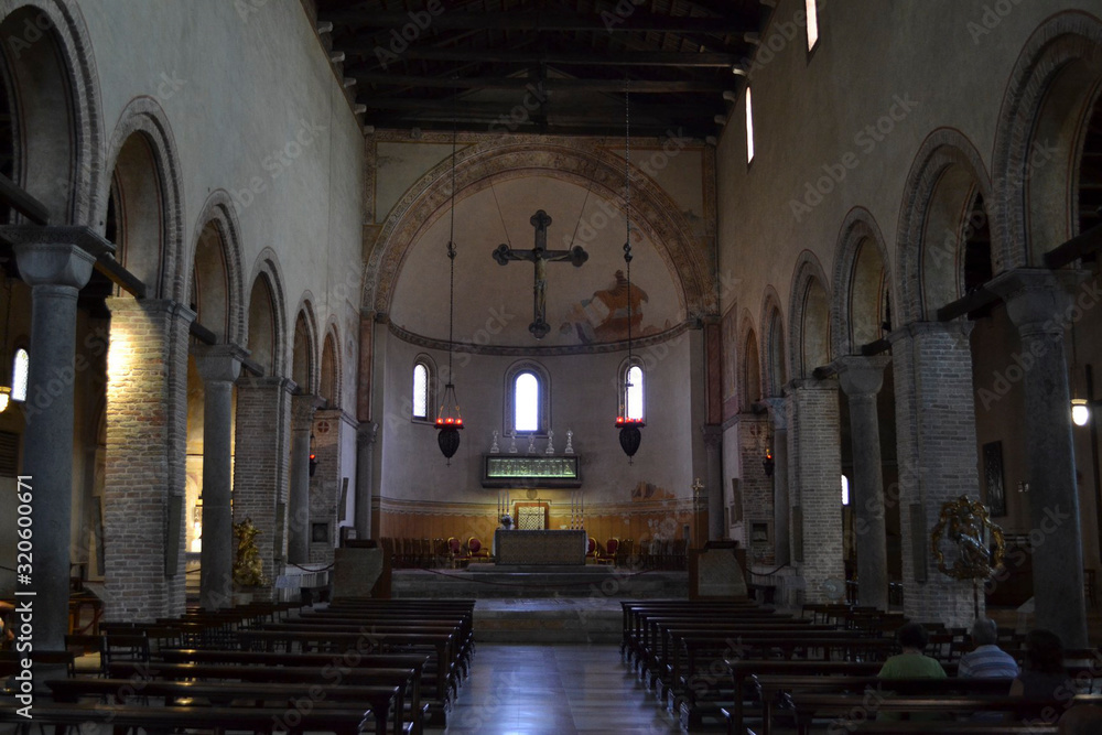 the chuch in caorle italy