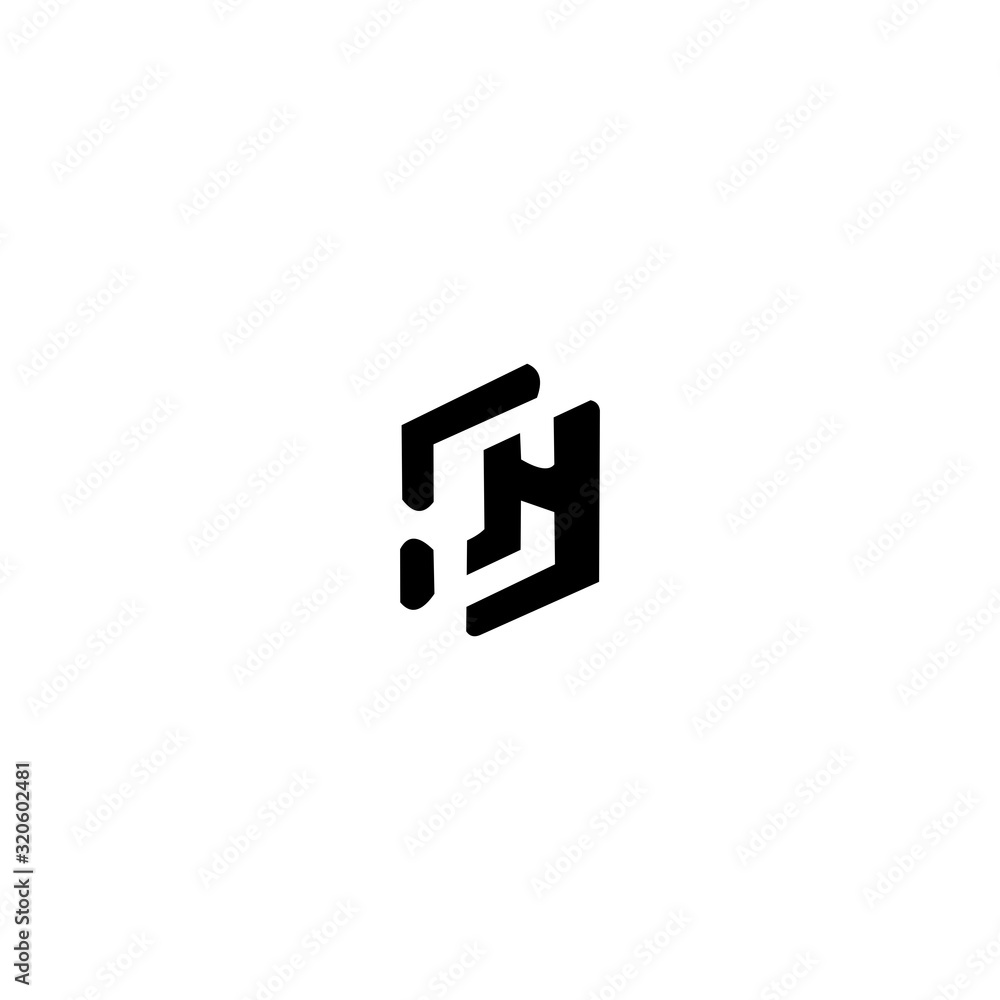 HC H C letter template logo design HC H C letter template logo design