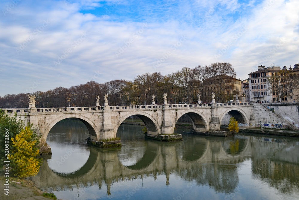Rome Bridge Sant'Angelo