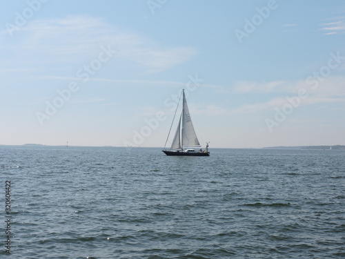 sailboat on the sea in Finland