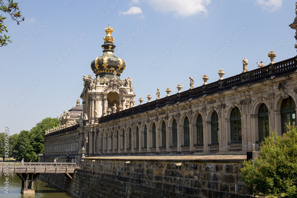 Old architecture of Dresden