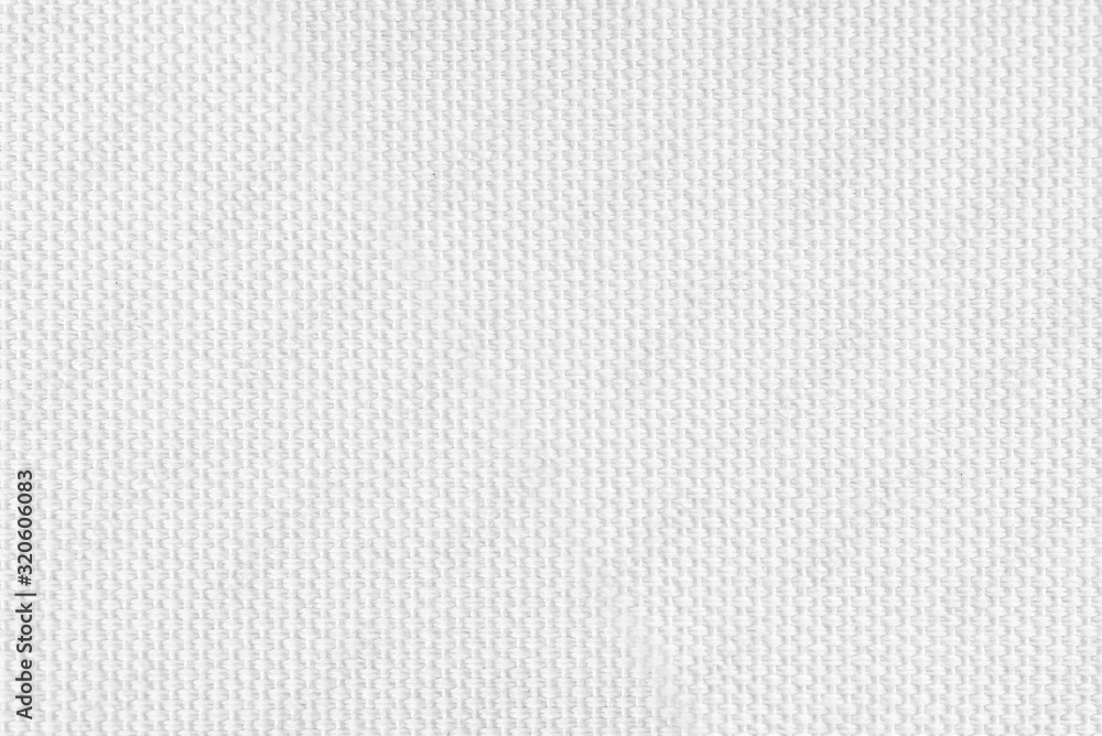 Close-up white color fabric texture Close-up white color fabric texture
