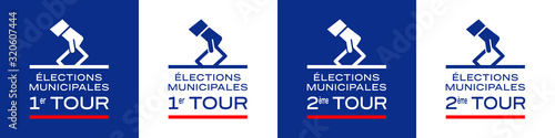 Elections municipales, 1er tour et 2ème tour