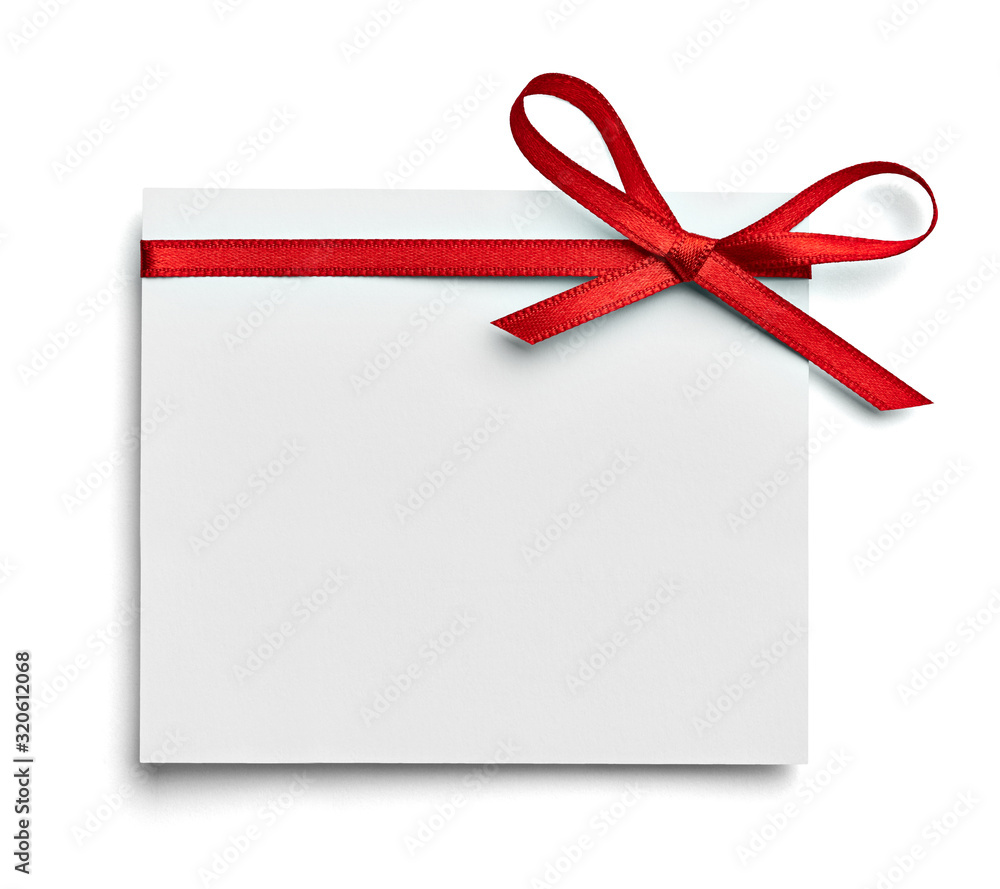 ribbon bow card note chirstmas celebration greeting ribbon bow card note chirstmas celebration greeting