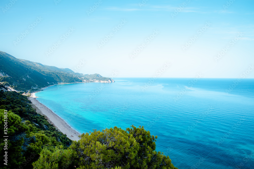 Beautiful view of the turquoise sea Beautiful view of the turquoise sea