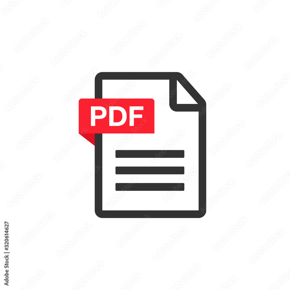 PDF file download icon. Document text, symbol web. Document icon set PDF file download icon. Document text, symbol web. Document icon set