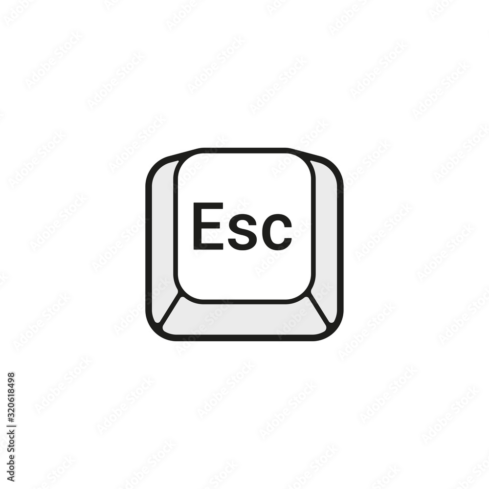 Esc (клавиша). Кнопка esc. Escape клавиша. Кнопка esc. Значок esc.