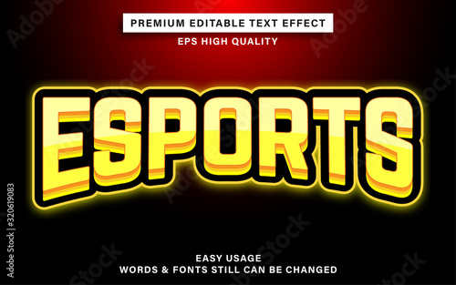 Esport text effect © ilhamnfs