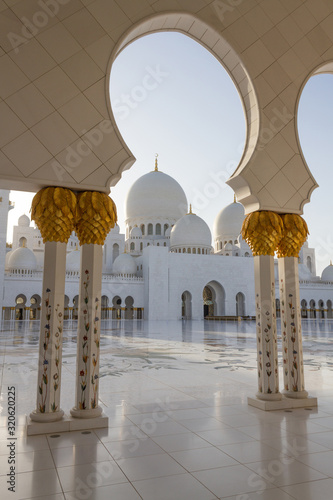 Sheikh Zayed Grand Mosque, Abu Dhabi, UAE.