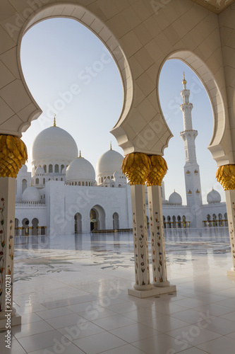 Sheikh Zayed Grand Mosque, Abu Dhabi, UAE.