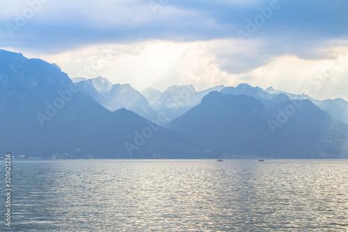 Geneva lake panorama, Switzerland © robertdering