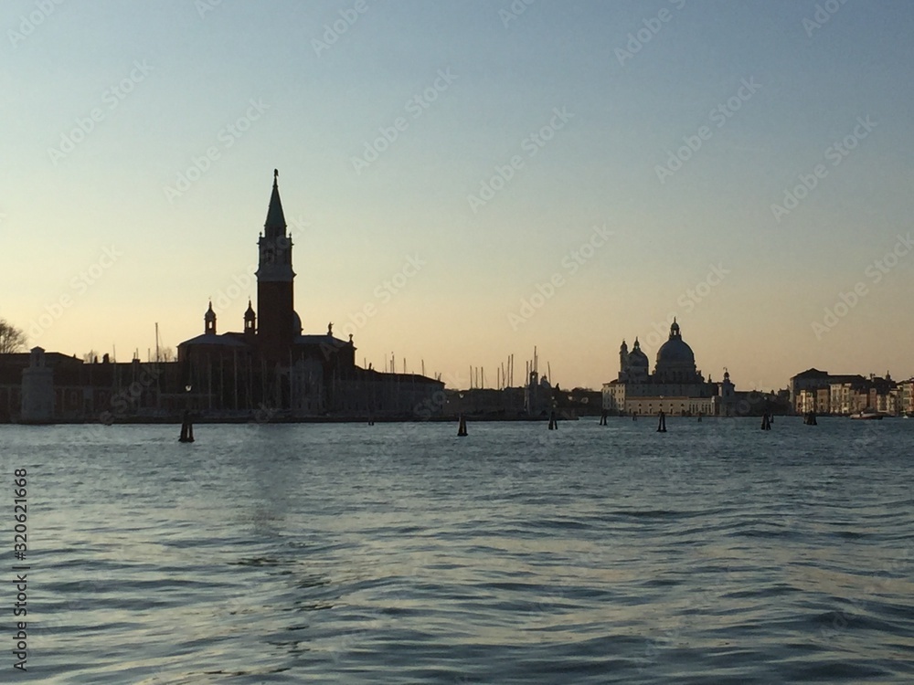 Fototapeta premium Venise en hiver