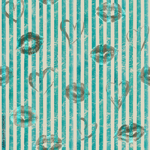 Vintage background with wat...