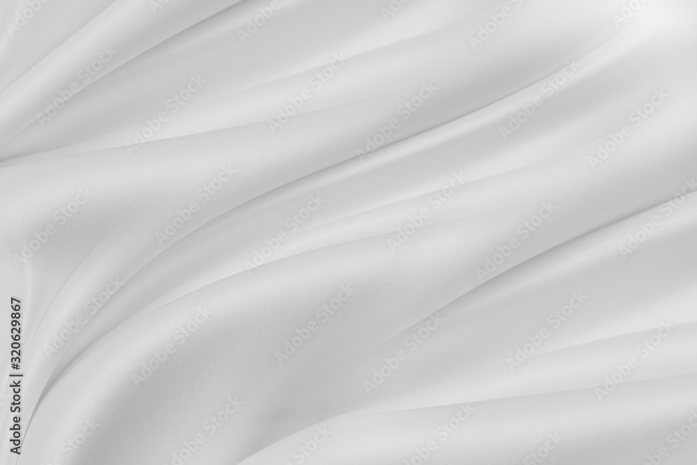White silk fabric lines White silk fabric lines