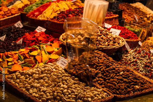 Snack Stall In Barcelona