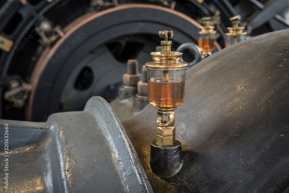 oiler unit on an old electric engine oiler unit on an old electric engine