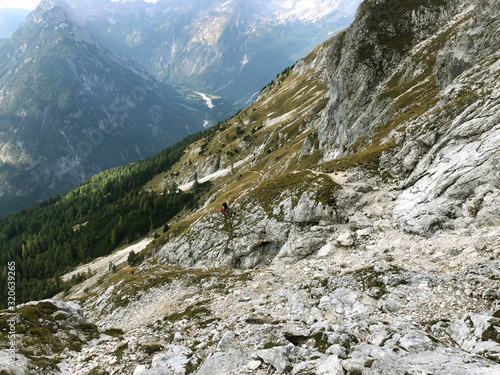 Julian Alps in Slovenia landscape