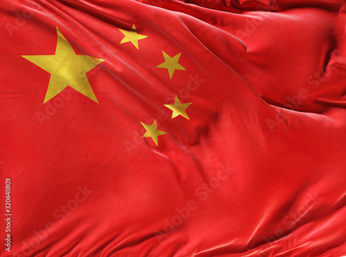 Flag of China. People's Republic of China. 