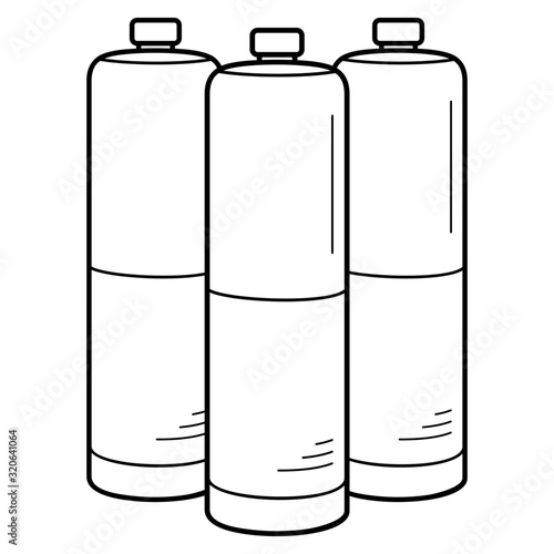 Compressed gas cylinders
