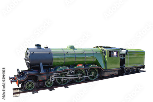Steam Engine Train Locomotive.