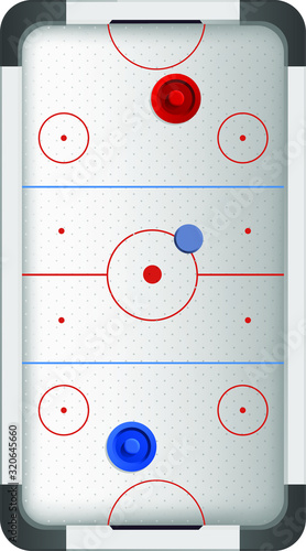 air hockey table