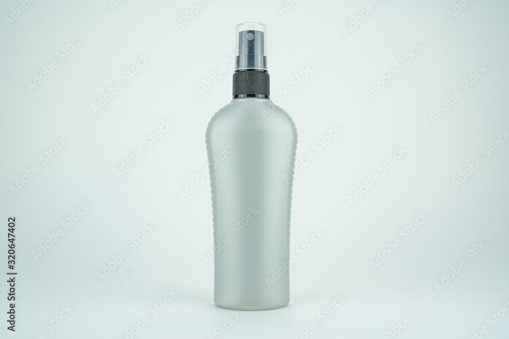 Shampoo Bottle without Logo infront of white Background Shampoo Bottle without Logo infront of white Background