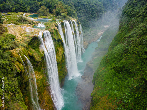 Tamul waterfalls, Huasteca Potosi, San Luis Potosi, Mexico photo