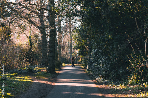 Photography A Lady Walking In The Park, Malahide