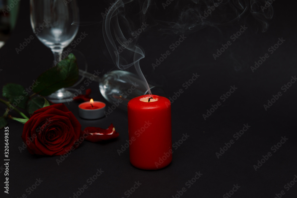 Obraz premium Background arranged for lovers' day and for congratulations.