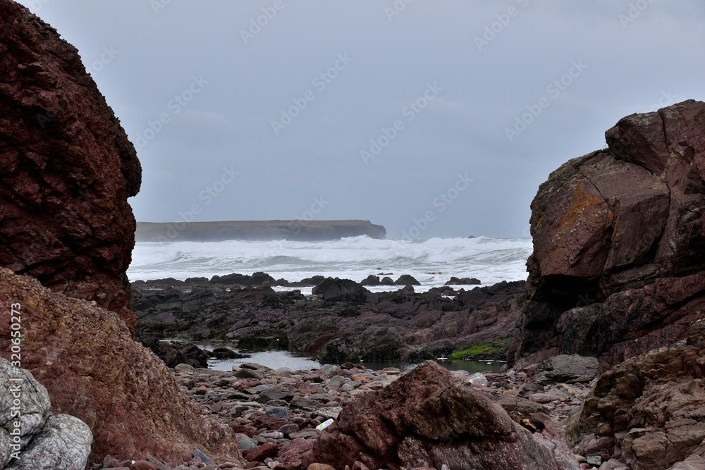 A view of Linney Head from Freshwater West