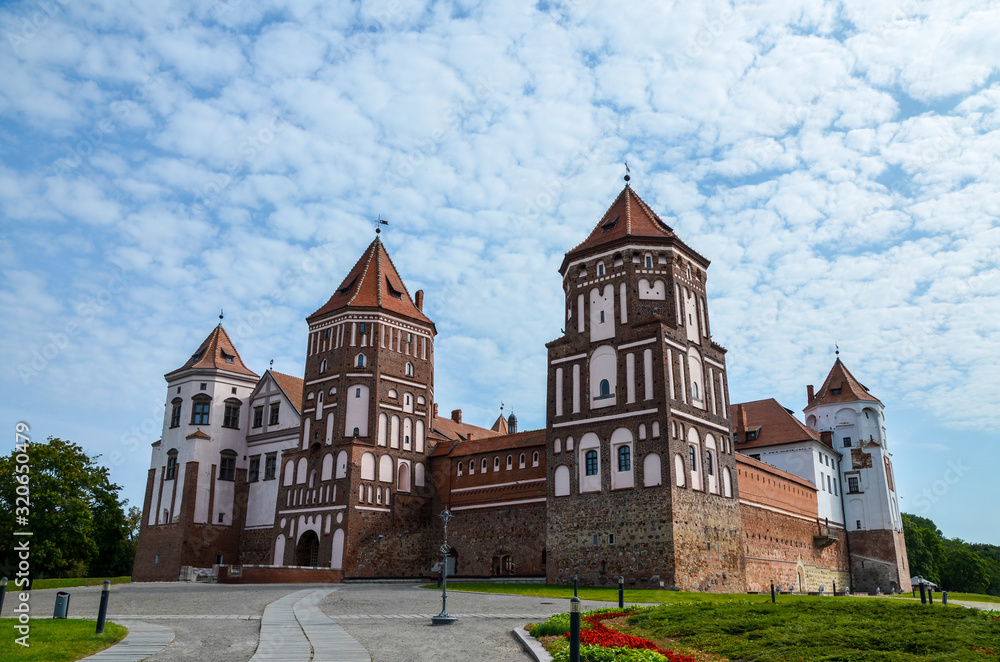 Mir Castle - fortification and residence in the urban village World Korelichi district of the Grodno region. Belarus Mir Castle - fortification and residence in the urban village World Korelichi district of the Grodno region. Belarus