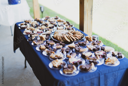 Country barn wedding with equestrian theme and unity cross