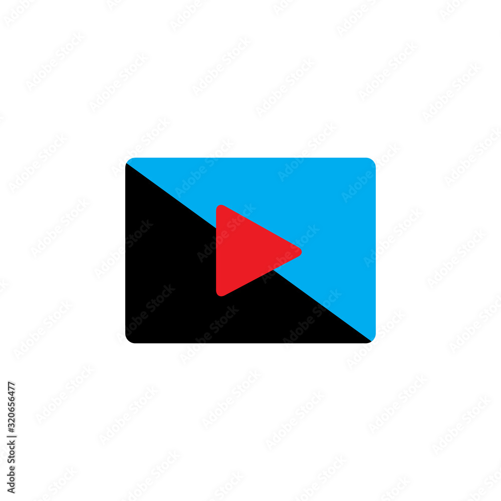Vector video icon design Vector video icon design