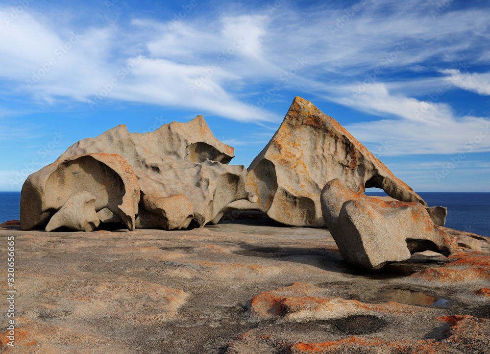 Close View To Remarkable Rocks Kangaroo Island SA Australia
