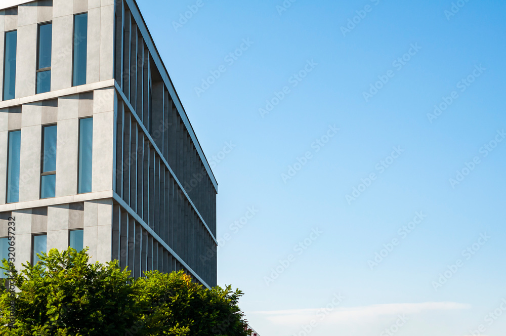 Modern office building on a sunny day Modern office building on a sunny day