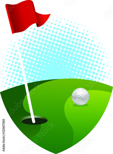 golf green