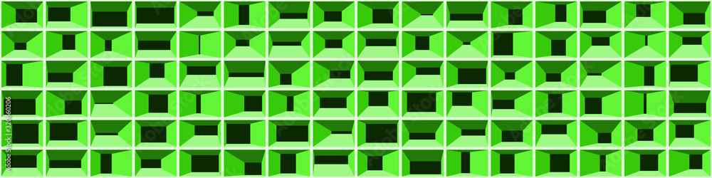 Abstract Structure Blocks Generative Art background illustration Abstract Structure Blocks Generative Art background illustration