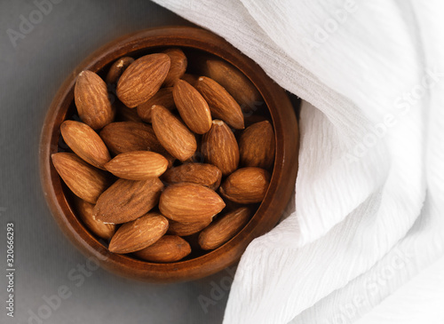 almonds in a bowl