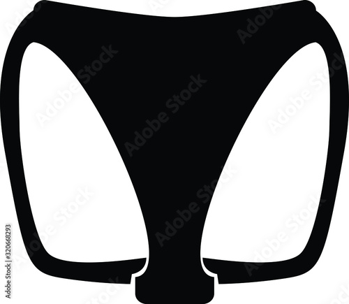 harness collar icon, Vector illustration